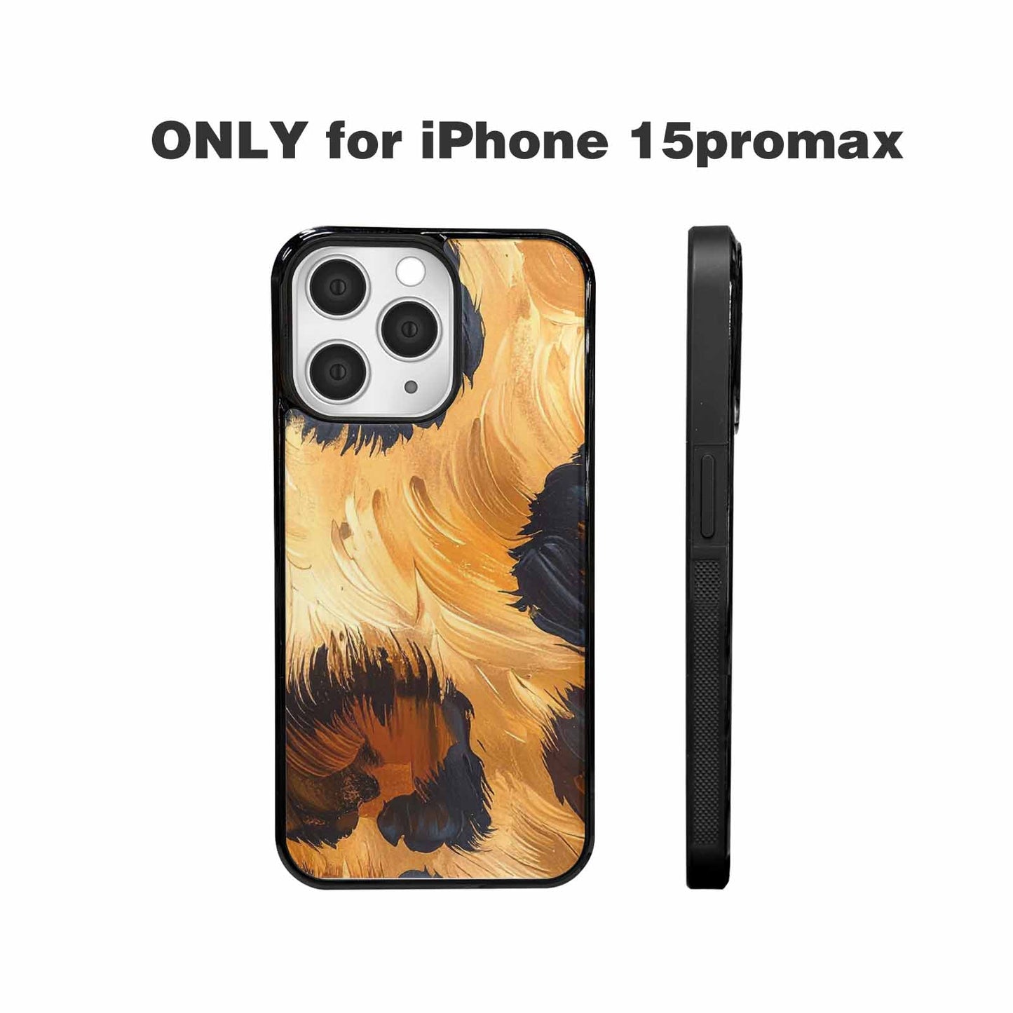iPhone 15 Pro Max Case — Leopard Soft Airbrush Gradient, Unique Phone Case Design