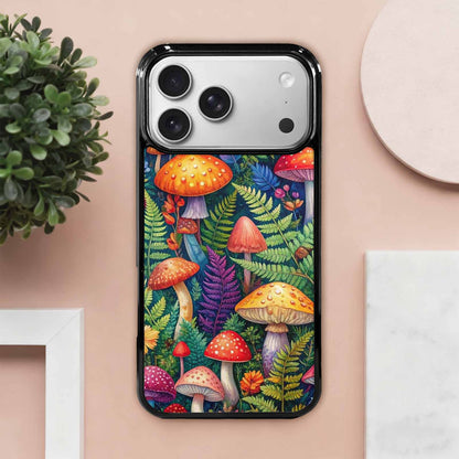 iPhone 17 Pro Max Case — Mushrooms Botanicalmushrooms P Rk2 Floral, Custom Designed Case Cover