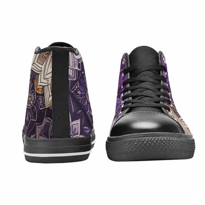 WOMEN'S Mandala High Top Canvas Surreal Shoes