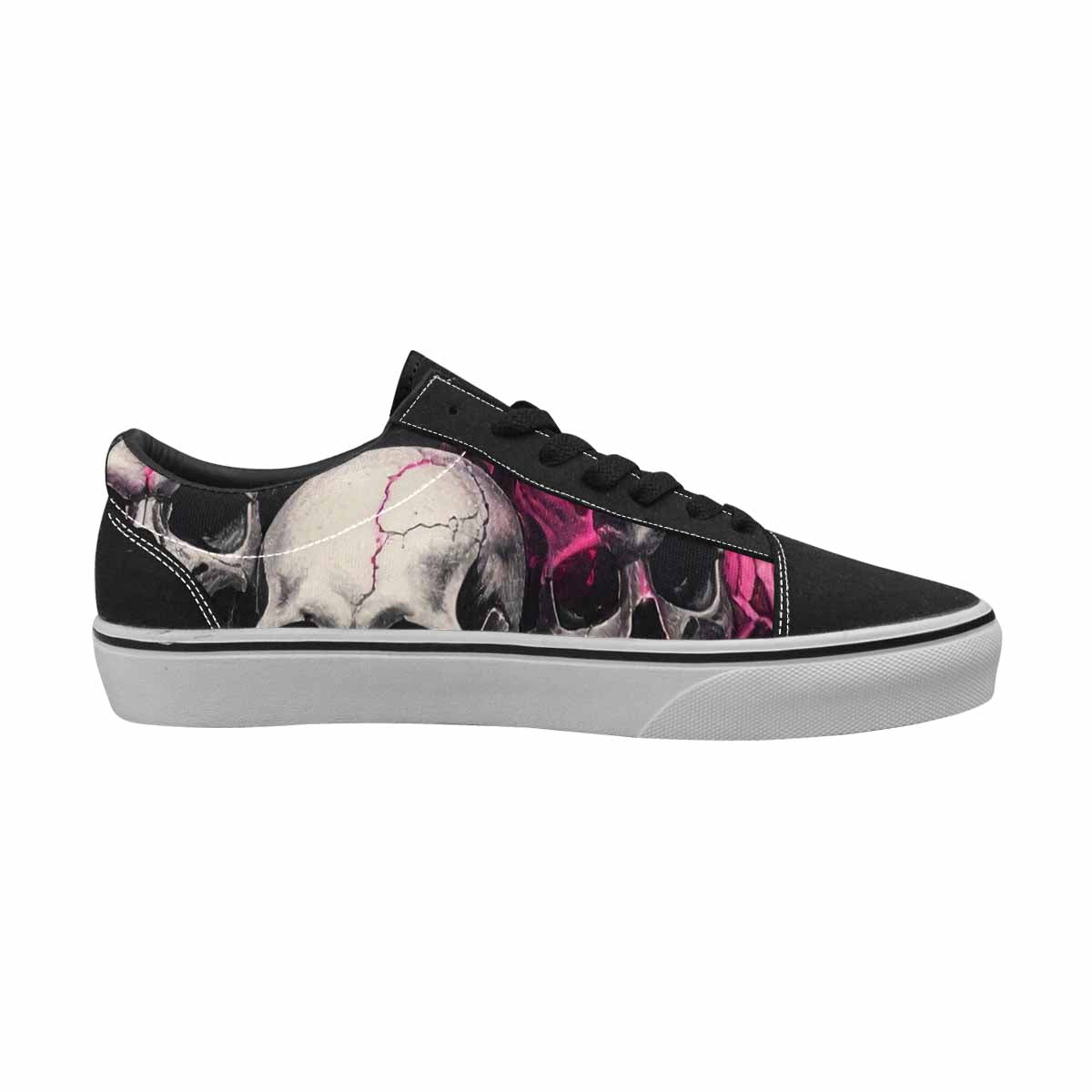 WOMEN'S Skull Roses Lace-Up Canvas Dreamlike Shoes