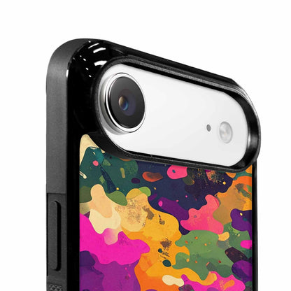 iPhone 17 Air Case — Small Military Camouflage Blotch Pattern Camo, Custom Art Phone Cover