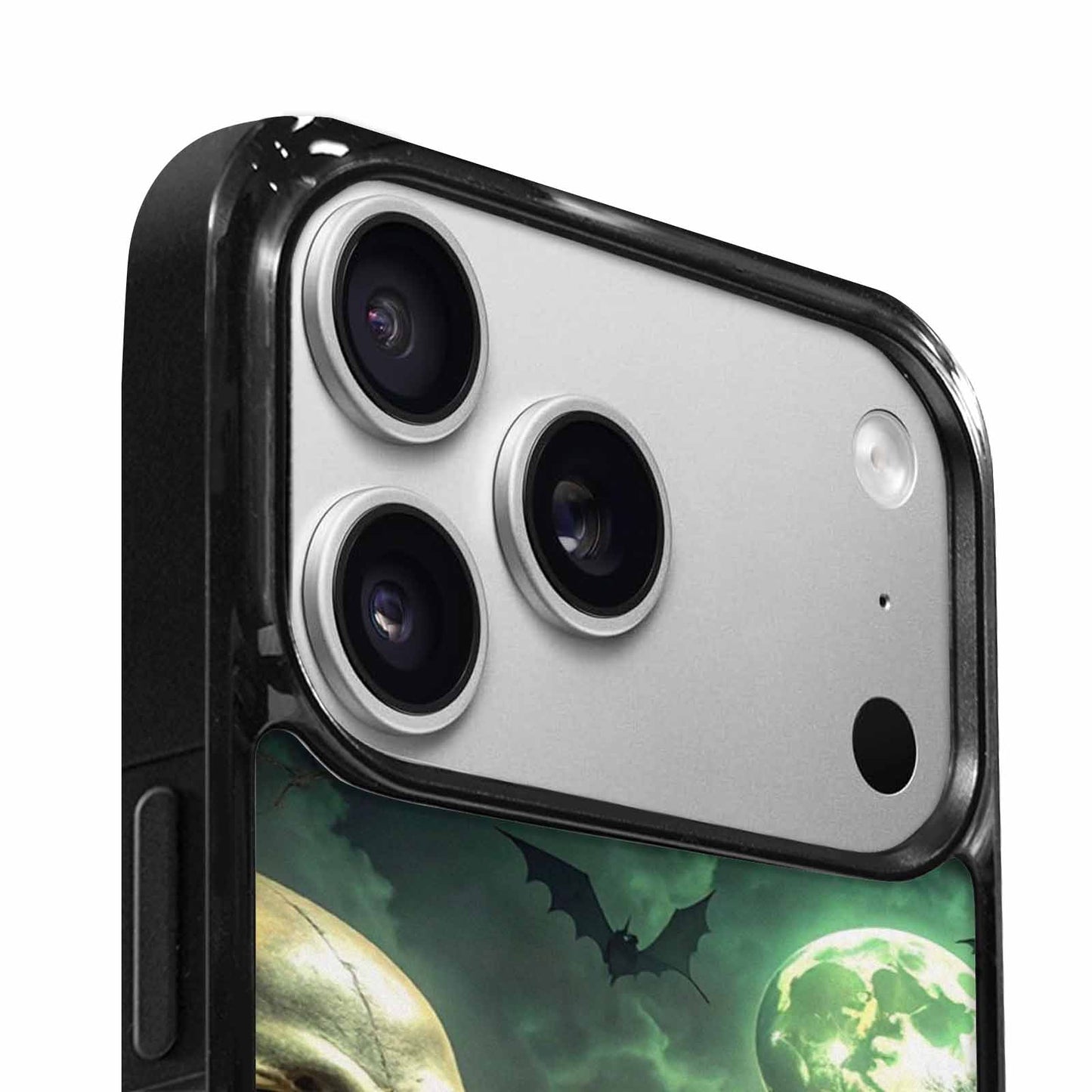 iPhone 17 Pro Case — Skull Dark Art Gothic Print Gothic, Custom Printed Phone Case