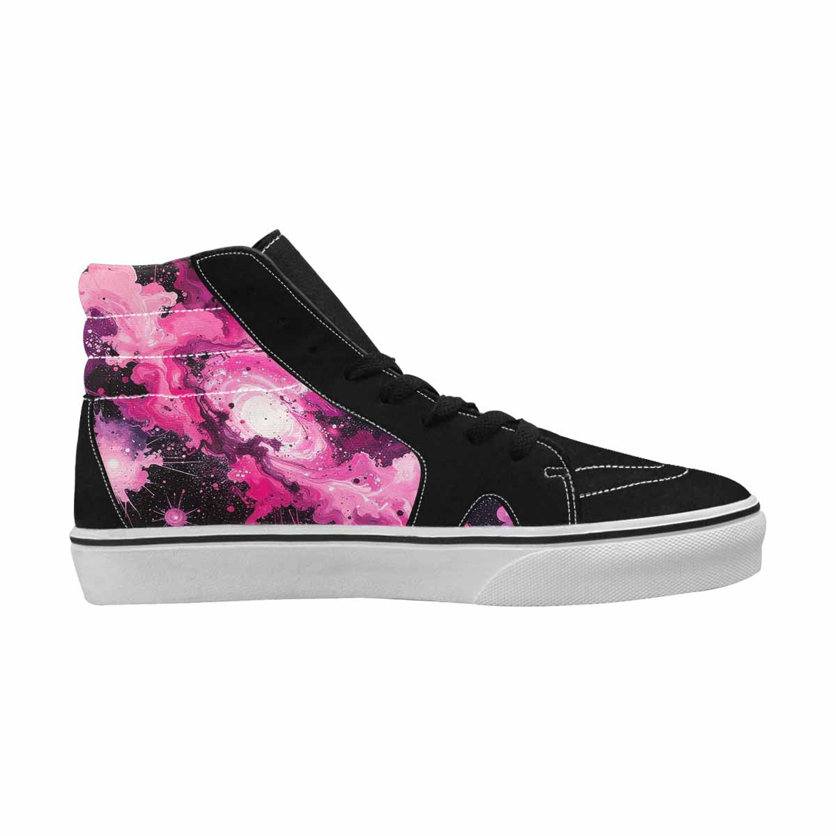 MEN'S Galaxy Nebula High Top Canvas Kaleidoscope Sneakers