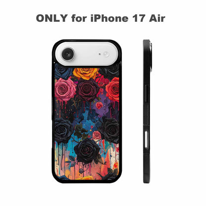 iPhone 17 Air Case — Gothic Rose Gothic Roses Pattern Gothic, Customized Protective Case