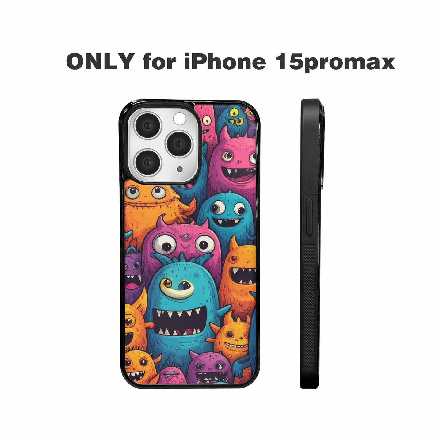 iPhone 15 Pro Max Case — Monsters General Cartoon Monst, Custom Made Phone Cover