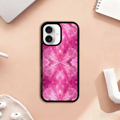 iPhone 17 Case — Galaxy Art Pink Aurora Galaxy Space, Custom Phone Case
