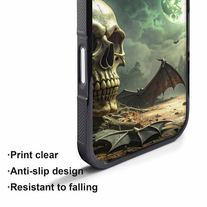 iPhone 17 Air Case — Skull Dark Art Gothic Print Gothic, Custom Art Phone Cover