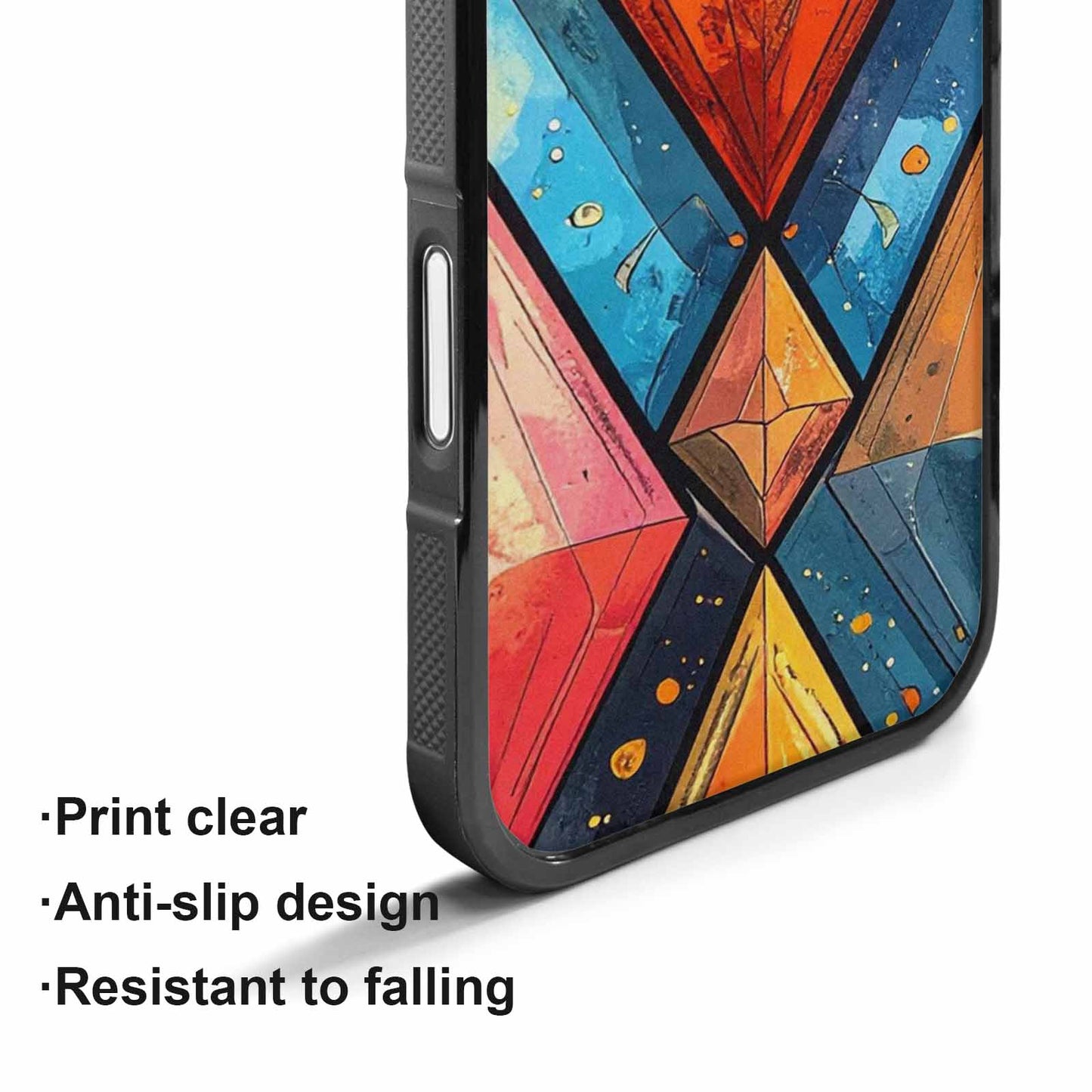 iPhone 17 Case — Vintage Summer Diamond Retro Vintage, Customized Protective Case