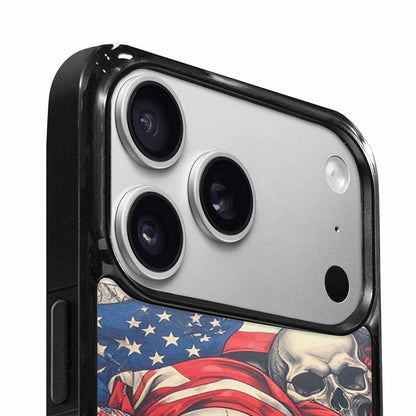iPhone 17 Pro Case — Skull Dark Art Gothic Print Gothic, Custom Designed Case Cover