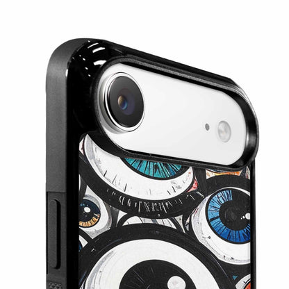 iPhone 17 Air Case — Googly Cartoon Eyeballs Cartoon Cute, Custom Designed Case Cover