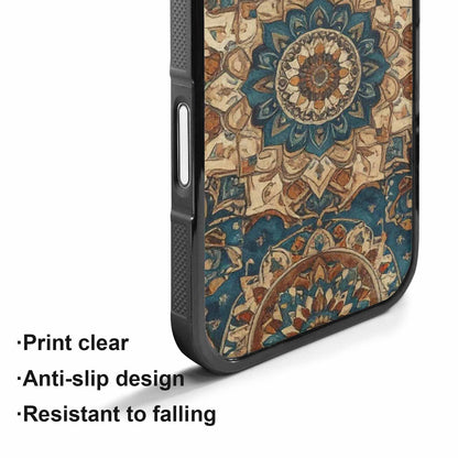 iPhone 17 Case — Small Mandala Pattern, Randomly Floral, Custom Made Phone Cover