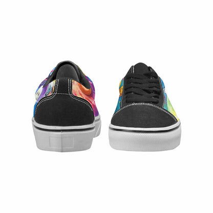WOMEN'S Smiley Facessmiley Faces  Lace-Up Canvas Dreamlike Custom Shoes