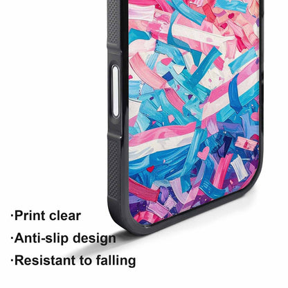 iPhone 17 Pro Case — Transgender Pride Flag Trans Pride Original, Personalized Phone Case