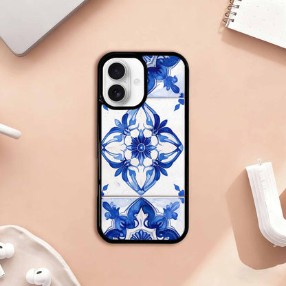 iPhone 17 Case — Mexican Talavera Tile Pattern, Floral, Customized Protective Case