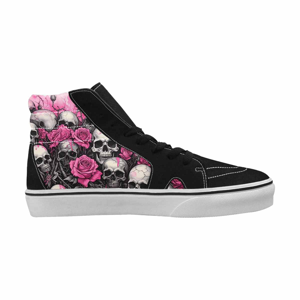 MEN'S Skull Roses High Top Canvas Y2K Shoes