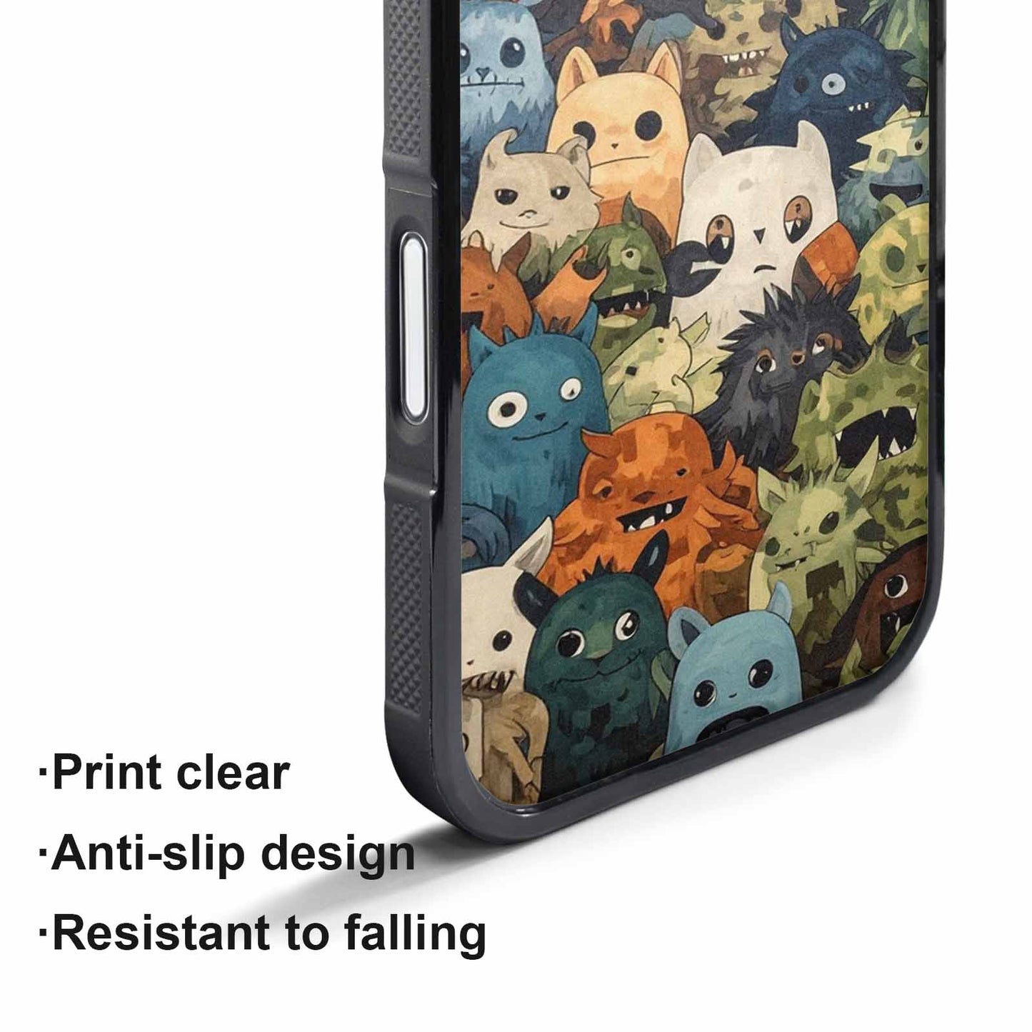 iPhone 17 Pro Max Case — Monsters Camomonsters Pattern Gsw Camo, Custom Designed Case Cover