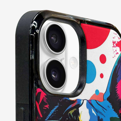 iPhone 16 Plus Case — French Bulldog Pop Art Pattern, Unique Phone Case Design
