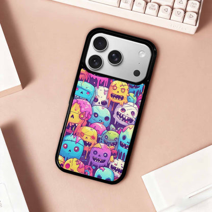 iPhone 17 Pro Case — Pastel Gore Character Pattern Hundreds Original, Custom Designed Case Cover