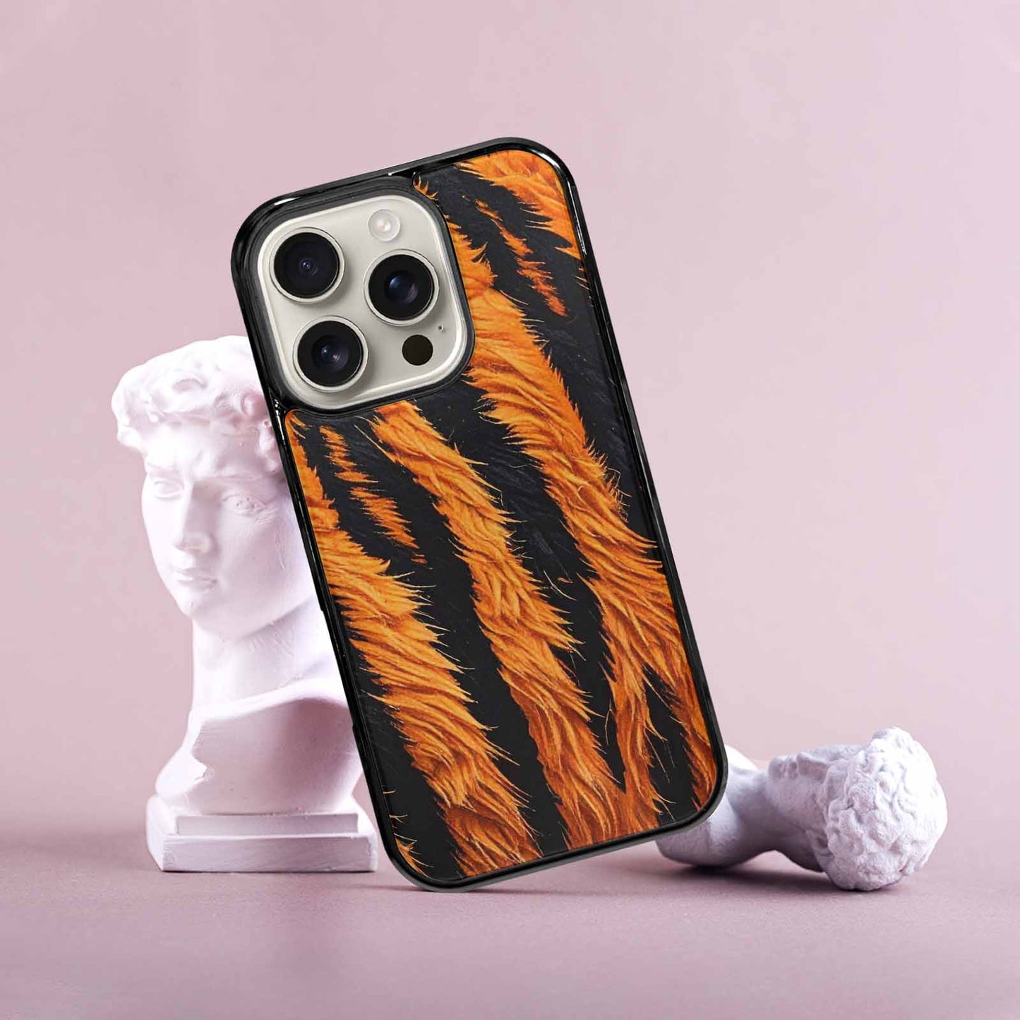 iPhone 16 Pro Case — Bold Tiger Stripe, Personalized Phone Case