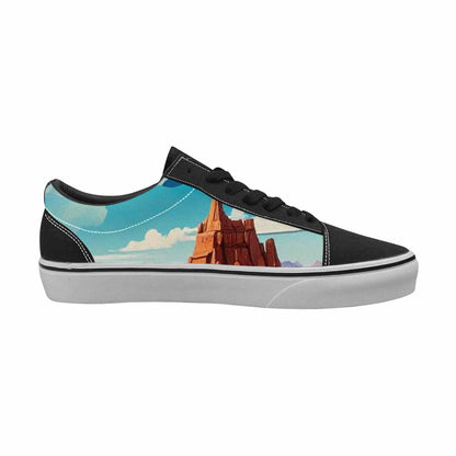 WOMEN'S Surreal Dream Fragment Lace-Up Canvas Surreal Shoes