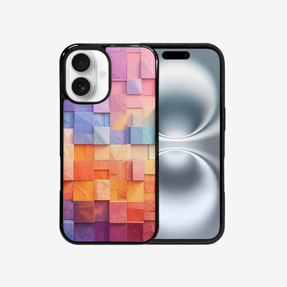 iPhone 16 Case — Color Gradient Fade Pattern Hundreds Of, Custom Phone Case