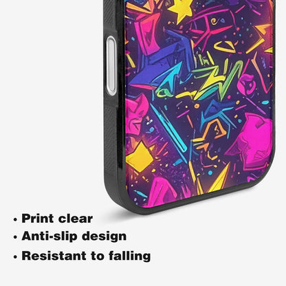 iPhone 16 Plus Case — 80s Retro Motif 80s Retro Motifs, Unique Phone Case Design