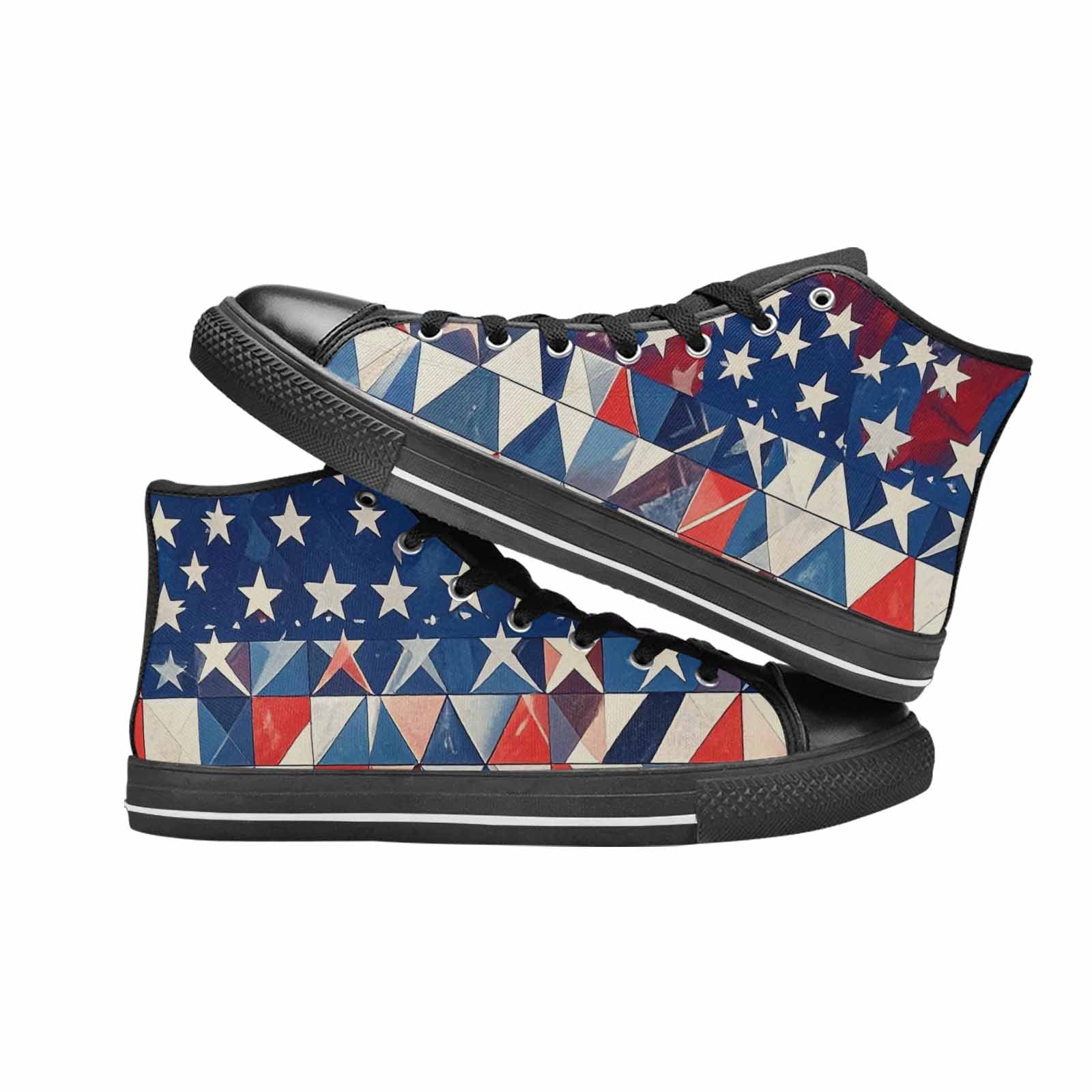 MEN'S American Flag Stars High Top Canvas Dreamcore Sneakers