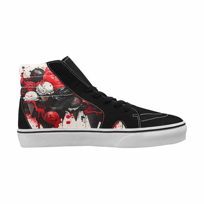 MEN'S Ice Cream Motif High Top Canvas Y2K Shoes