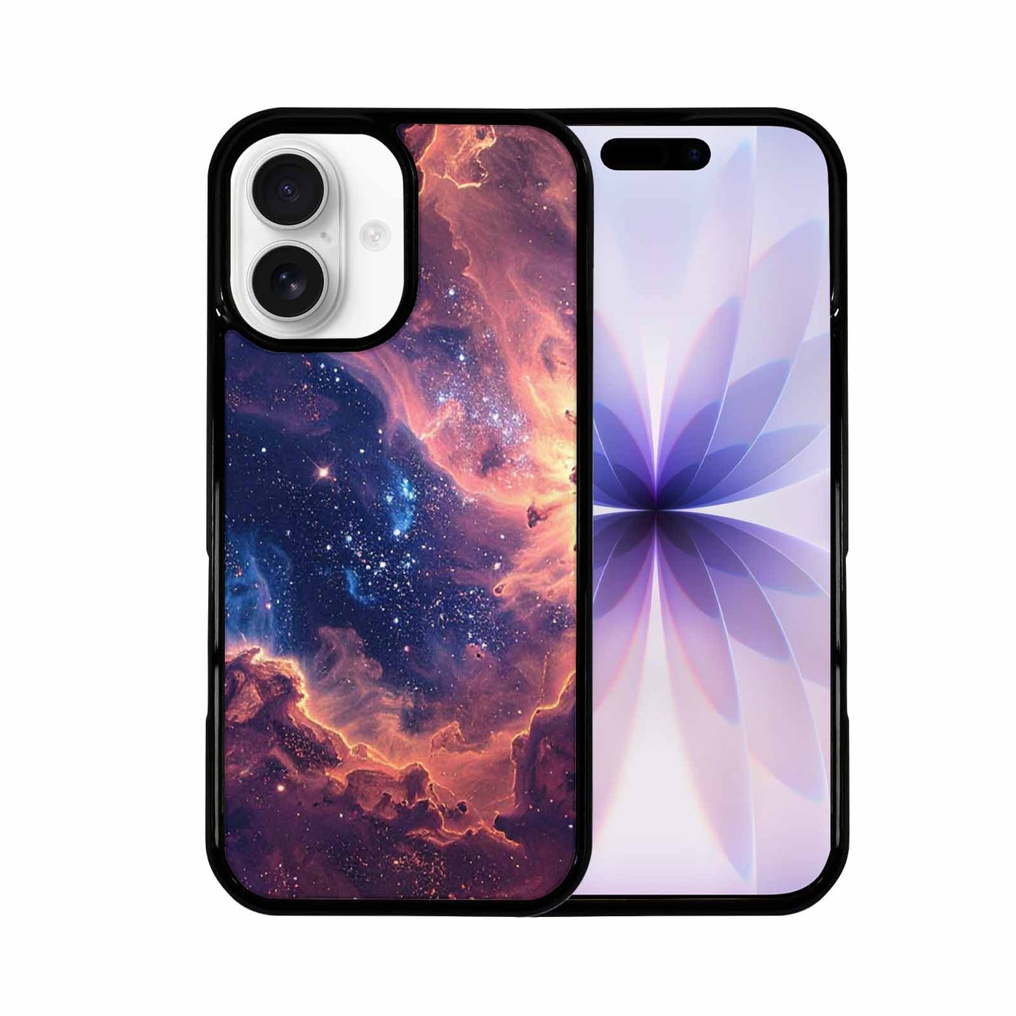 iPhone 17 Case — Nebula Texture With Dense Galaxy Space, Personalized Phone Case