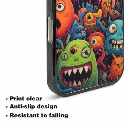 iPhone 15 Pro Max Case — Monsters General Cartoon Monst, Unique Phone Case Design