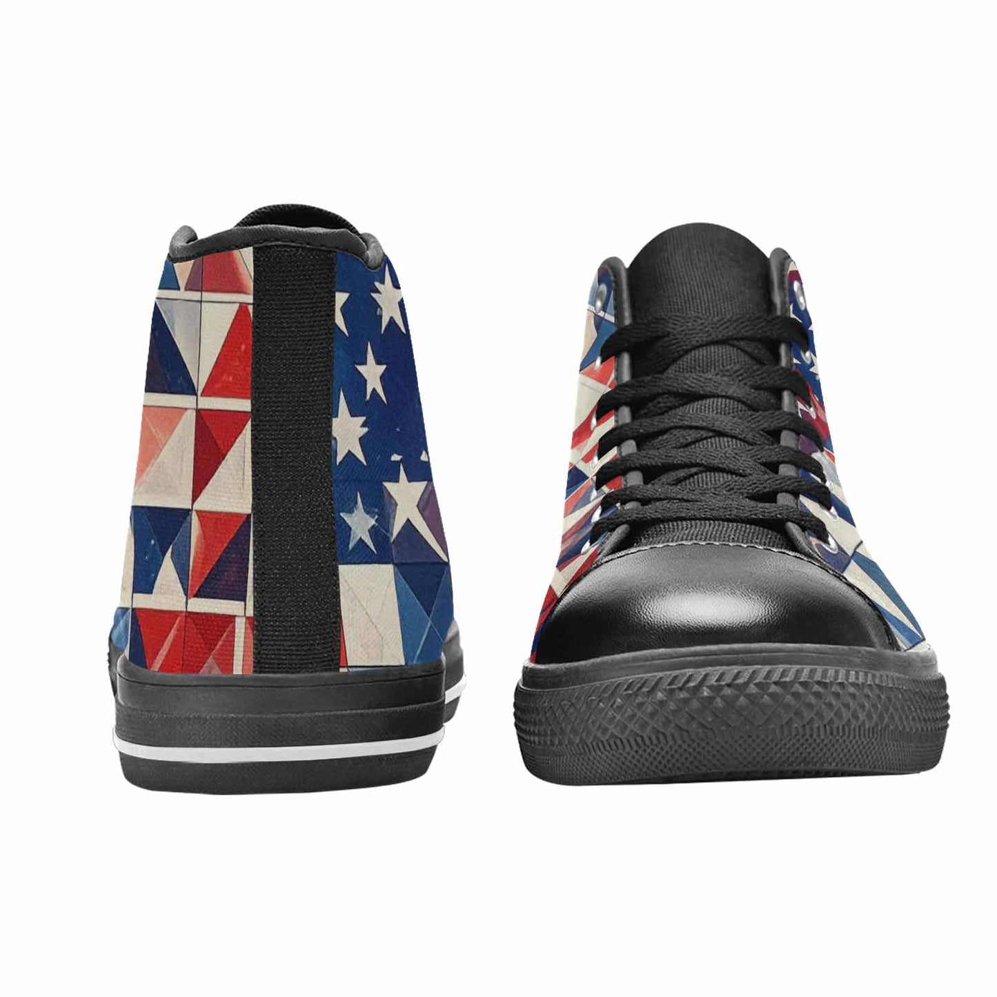 MEN'S American Flag Stars High Top Canvas Dreamcore Sneakers