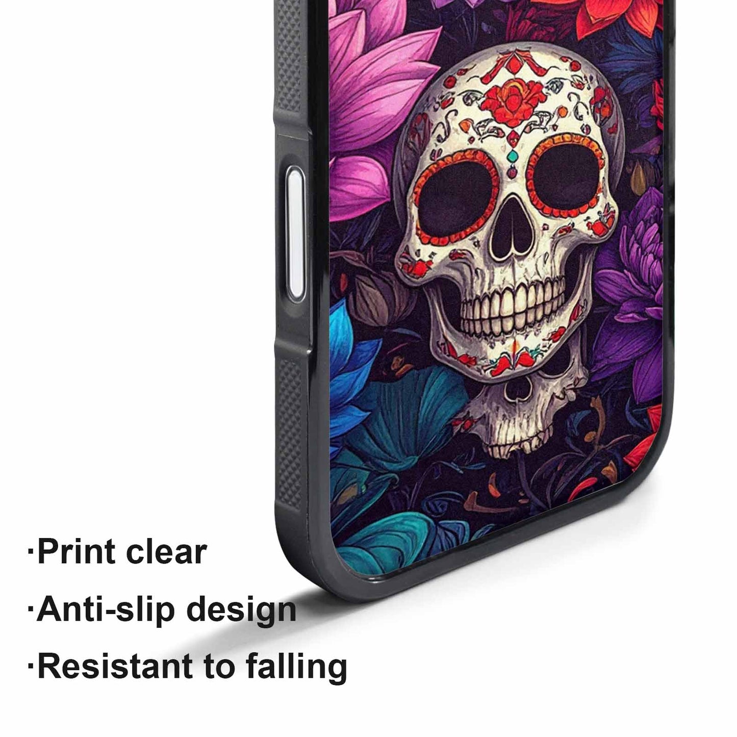iPhone 17 Air Case — Lotus Many Hundreds Of Skulls Gothic, Custom Art Phone Cover