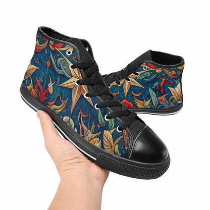 MEN'S Old School Tattoo High Top Canvas Y2K Sneakers