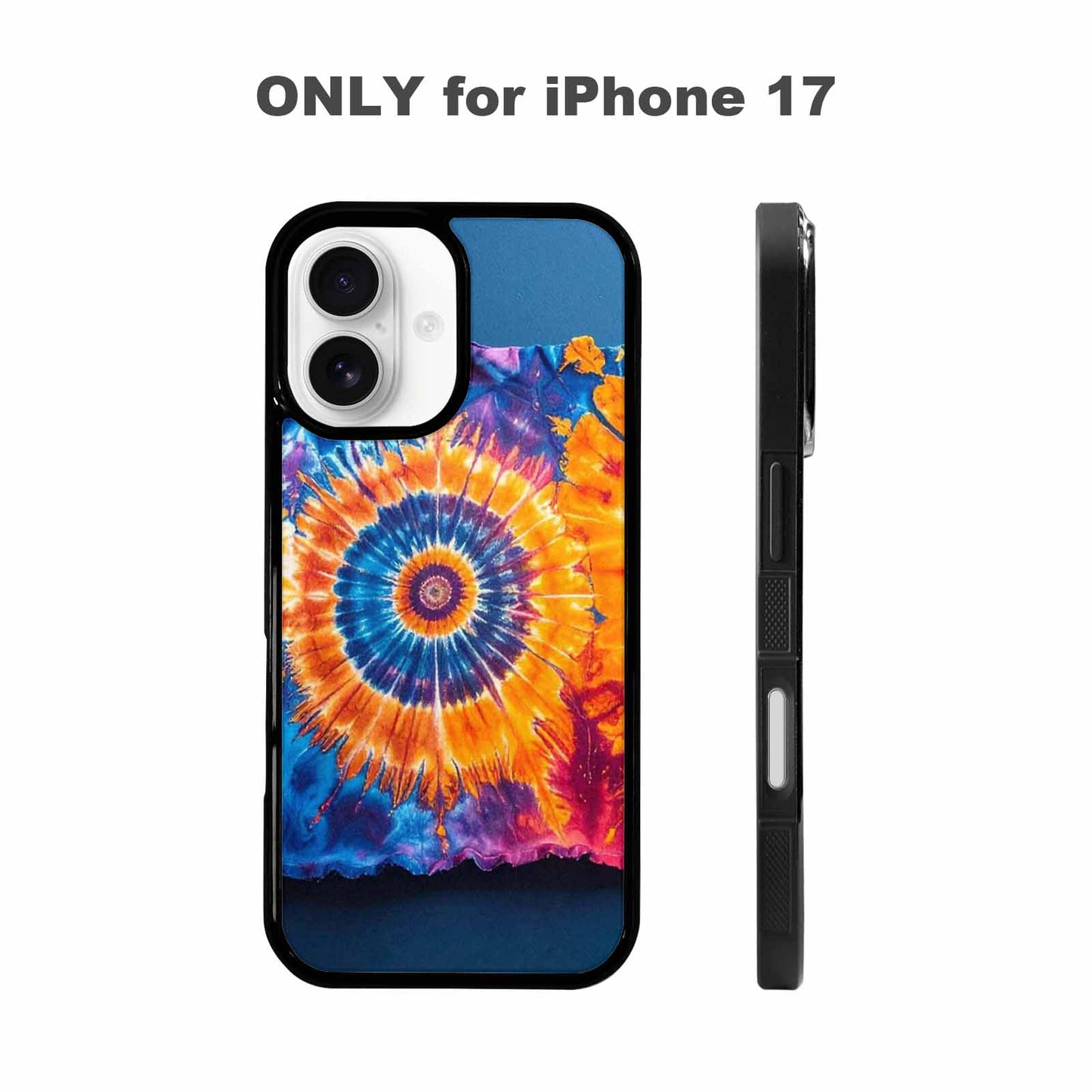 iPhone 17 Case — Tie Dye Mixed Style Custom Tie, Custom Made Phone Cover