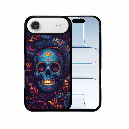 iPhone 17 Air Case — Snake Skulls Print Gothic Skulls, Custom Print Case Cover