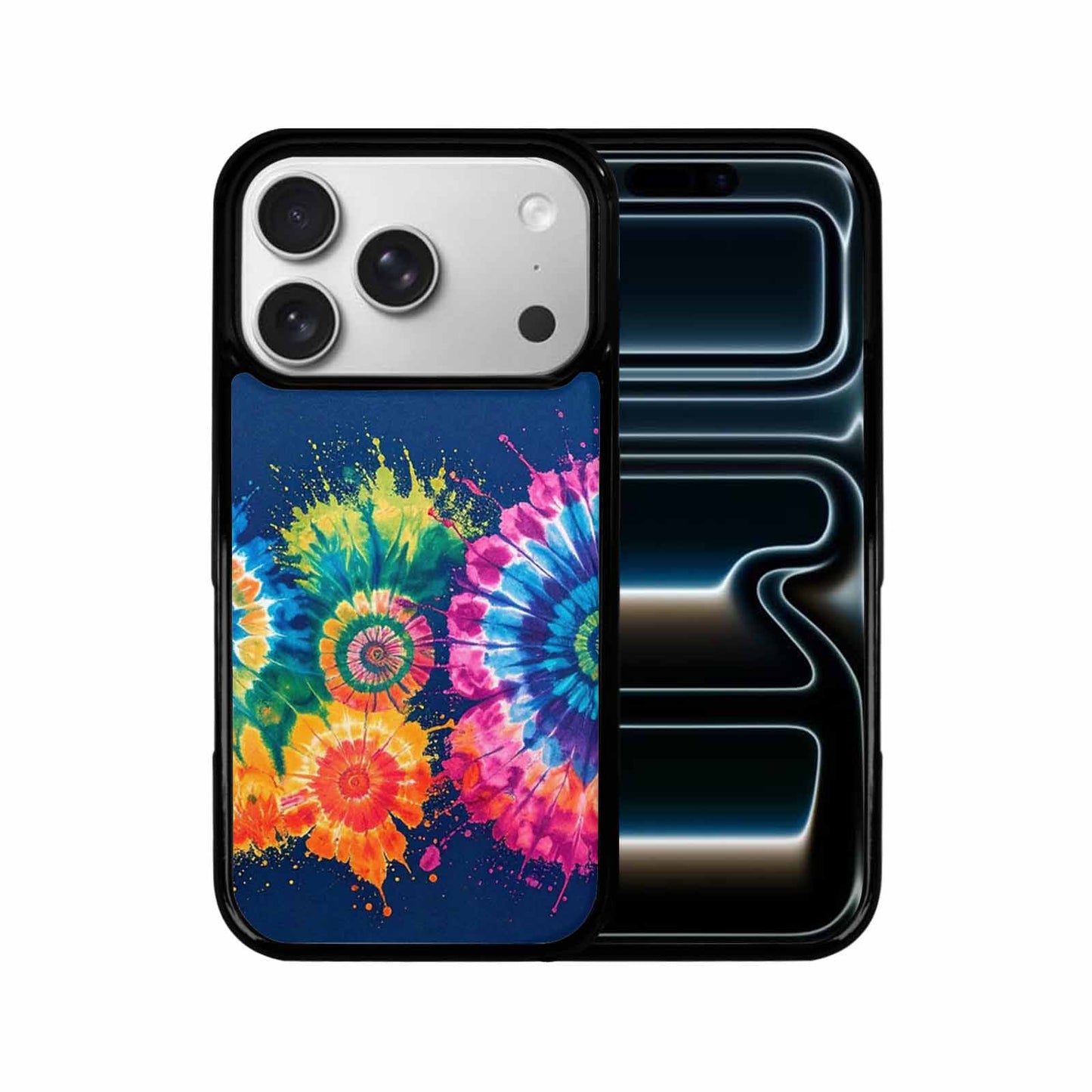 iPhone 17 Pro Case — Tie Dye Mixed Style Custom Tie, Customized Protective Case