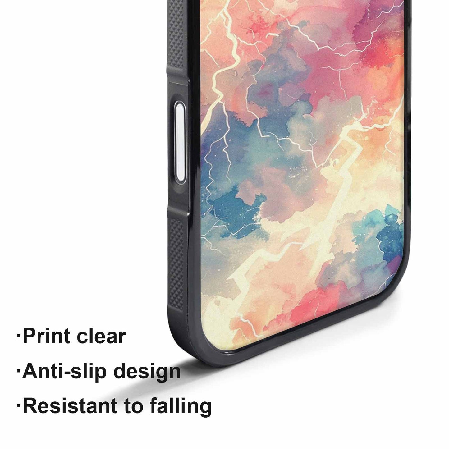 iPhone 17 Pro Max Case — Vintage Spring Lightning Retro Vintage, Custom Made Phone Cover