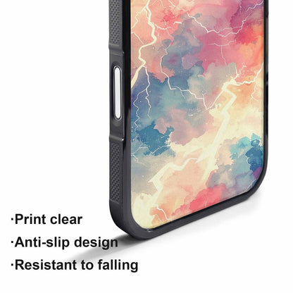 iPhone 17 Pro Max Case — Vintage Spring Lightning Retro Vintage, Custom Made Phone Cover