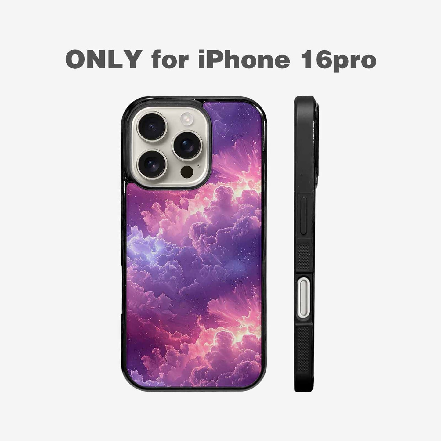 iPhone 16 Pro Case — 2d Surface Pattern No Vignette No, Custom Printed Phone Case