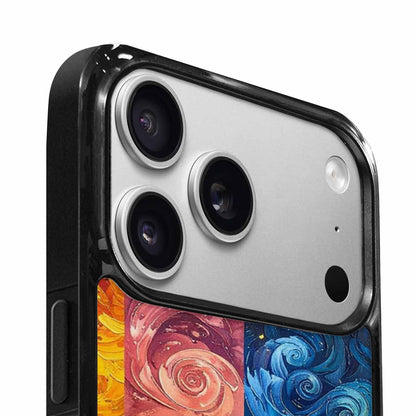 iPhone 17 Pro Case — Small Van Gogh Style Swirl Galaxy, Original Design Phone Case
