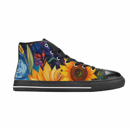 MEN'S Blend All Versions High Top Canvas Dark Academia Sneakers