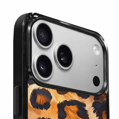 iPhone 17 Pro Case — Leopard Soft Airbrush Gradient Animal Print, Custom Print Case Cover
