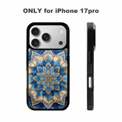 iPhone 17 Pro Case — Small Mandala Pattern Randomly Varying Floral, Custom Designed Case Cover