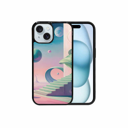 iPhone 15 Case — 1930s European Surrealist Art Style Dreamlike, Custom Phone Case