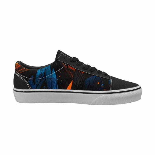 WOMEN'S Flame Burst Lace-Up Canvas Dreamcore Shoes