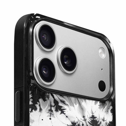 iPhone 17 Pro Max Case — Tie Dye Acid Wash Black Tie, Custom Made Phone Cover
