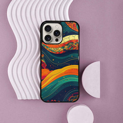 iPhone 16 Pro Max Case — Hippie Serpent Pulse, Original Design Phone Case
