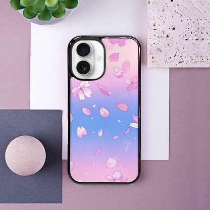 iPhone 16 Case — Anime Cherry Blossom Custom, Unique Phone Case Design