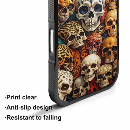 iPhone 17 Case — Skulls Animal Printskulls Patt Gothic Skulls, Original Design Phone Case