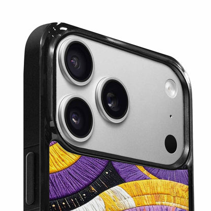 iPhone 17 Pro Case — Vivid Camo Nonbinary Pride Camo, Custom Print Case Cover